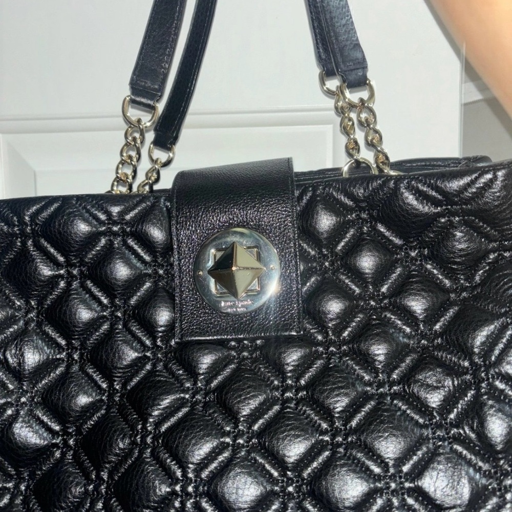Kate Spade Black Quilted Women's Bag